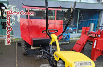 Motocultor matriculado