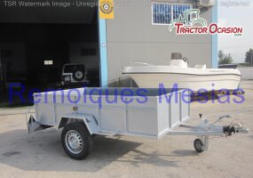 Remolque de carga 1 eje