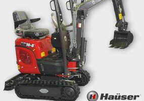 MINIRETROEXCAVADORA HAÜSER XR10-8 1T