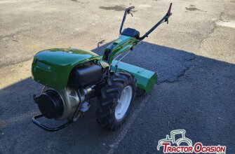 Motocultor con arranque electrico