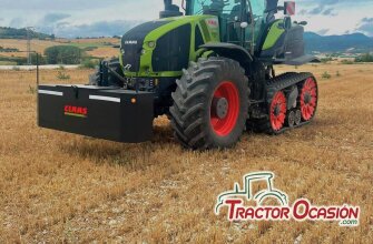 Contrapeso tractor con cajón porta herramientas