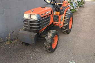 Minitractor Kubota matriculado