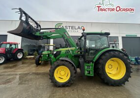 JOHN DEERE 6115 R CON PALA MX T412