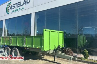 REMOLQUE BASCULANTE DE 5 X 2.45 TANDEM