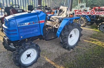 Minitractor ISEKI con dirección hidraulica