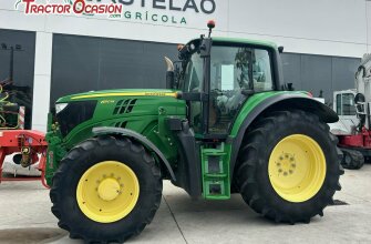 JOHN DEERE 6150 M CON PALA TRIPUNTAL Y TDF