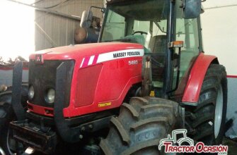 Massey Ferguson 5460 Dyna-4 con pala