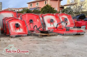 Desbrozadora de cadenas de 1.40 metros