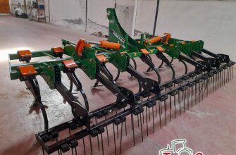 CULTIVADOR DE 17 BRAZOS ELASTOMEROS