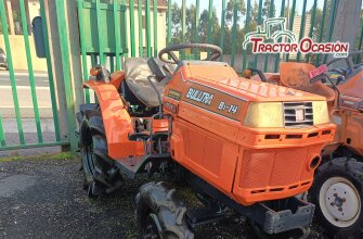 Minitractor kubota con rotovator