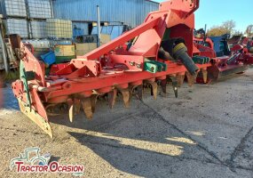 GRADA ROTATIVA CON RODILLO PACKER DE 3M