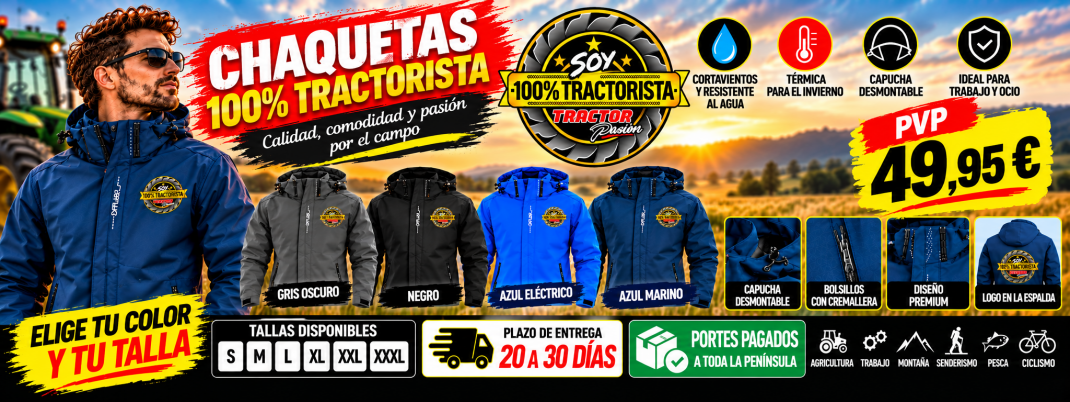 Chaquetas TractorPasion