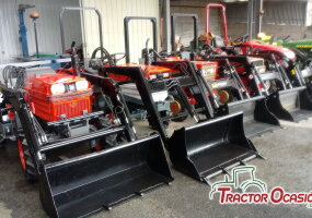 AMPLIO STOCK EN MINI TRACTORES CON PALA