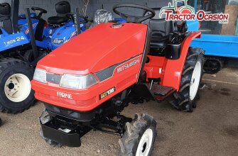 Minitractor mitsubishi de re-estreno