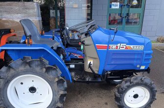 Minitractor ISEKI de re-estreno