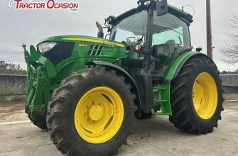 JOHN DEERE 6115 R CON PALA MX T412