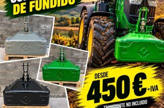 OFERTA-Contrapeso delantero tractor hierro fundido