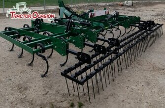 VIBROCULTIVADOR DE 5.5 METROS EN 4 FILAS