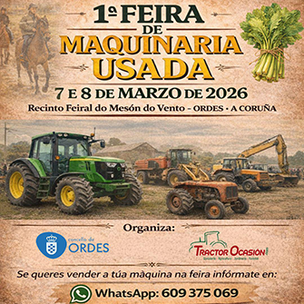 Meson do Vento 2026 maquinaria usada