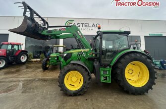 JOHN DEERE 6115 R CON PALA MX T412