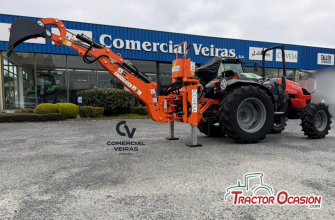 Same solaris 55 con retroexcavadora