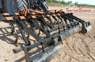 SEMICHISEL 19 BRAZOS ELASTOMEROS CON RULO LISO