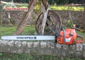 Motosierra Husqvarna 390XP + sable 105cm