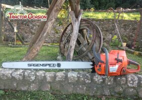 Motosierra Husqvarna 390XP + sable 105cm