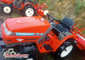 MINI TRACTOR YANMAR CON FRESA