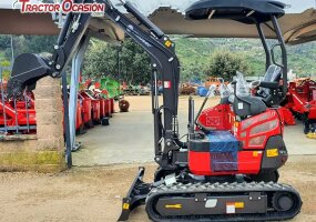 MINIEXCAVADORA HAÜSER XR18C KUBOTA 3CYL. 1.8T.