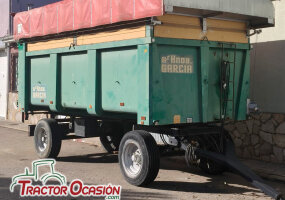 Remolque basculante 4,9 m Hnos. García