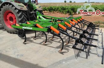 CULTIVADOR CHISEL DE 22 BRAZOS 35X35 EN 3 FILAS