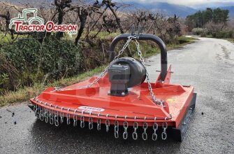 Desbrozadora de cadenas de 1.00 metros