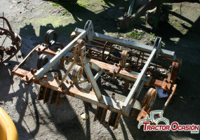cultivador 6 brazos con rodillo