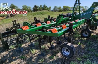 CULTIVADOR DE 25 BRAZOS DE ELASTOMEROS EN DOS FILA