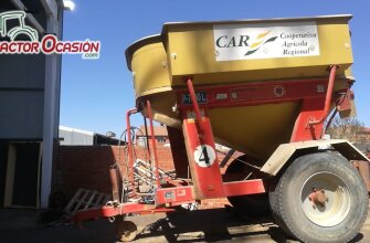 Abonadora ley de 7000l arrastrada de pendulo