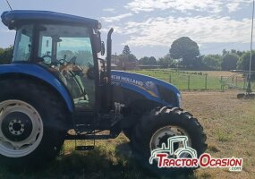 New Holland TD5.95 con  pala