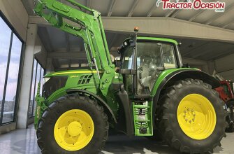 JOHN DEERE 6150 M CON PALA TRIPUNTAL Y TDF