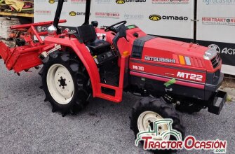 MINI TRACTOR MITSUBISHI CON INVERSOR