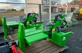 Astilladora horizontal 18T con mesa
