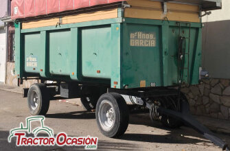 Remolque basculante 4,9 m Hnos. García
