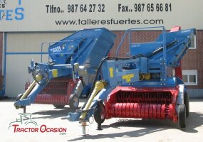 RECOGEDORA Y TRILLADORA DE LEGUMINOSAS