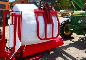 Encintadora plastificadora de bolas suspendida