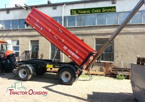 Sinfin hidráulico y plegable 40-60 ton/hora