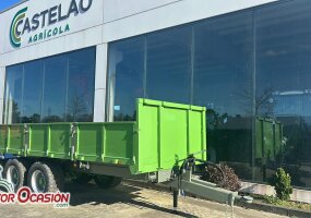 REMOLQUE BASCULANTE DE 5 X 2.45 TANDEM