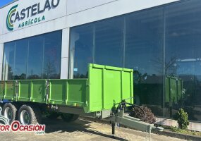 REMOLQUE BASCULANTE DE 5 X 2.45 TANDEM
