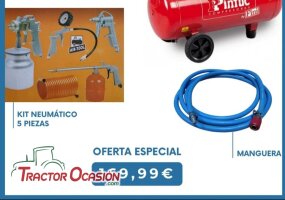Compresor+Manguera+Pistolas
