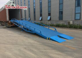 Rampas plegables carga maquinaria