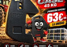 Contrapesa delantera CASE 45 kg