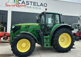 JOHN DEERE 6150 M CON PALA TRIPUNTAL Y TDF